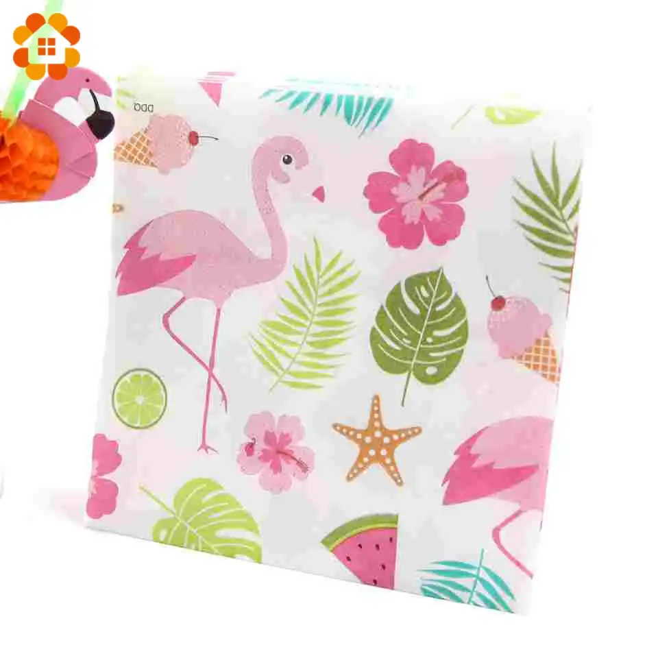 Detail Feedback Questions About 20pcs Flamingo Cupcake Toppers Diy