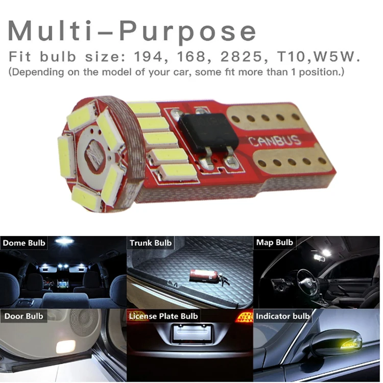 T10 car lights
