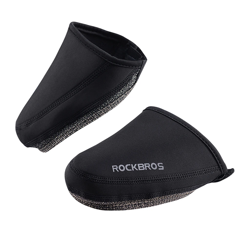 

Winter Thermal Waterproof Cycling Shoes Covers Overshoes For Bicycle Elastic Warm Shoes Protector Half-Sole MTB Winter Riding