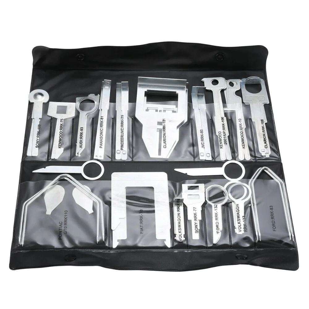 

38pc Car Stereo Radio Opening Removal Tool Key Kit Set Fit For BMW Audi Ford Toyota
