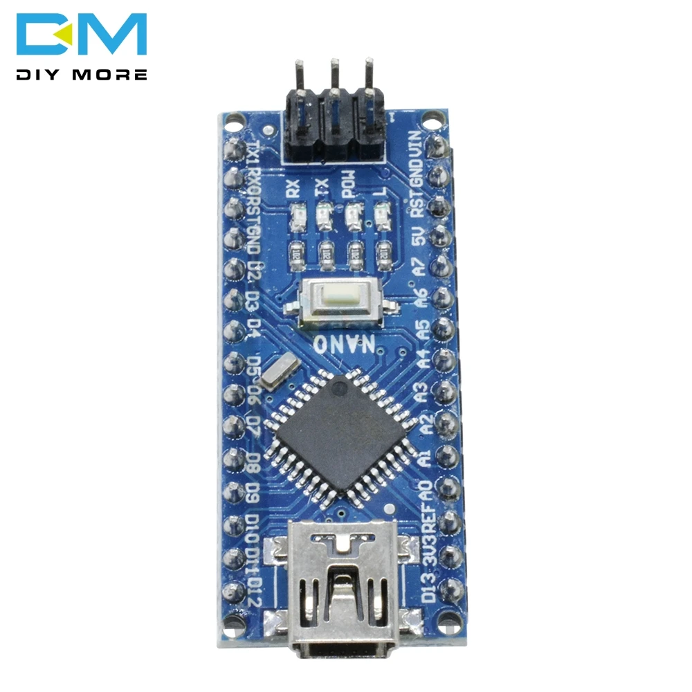 Плата микроконтроллера ATmega328 ATmega328P CH340g CH340 Nano V3.0 3 0 плата для модуля Arduino с USB
