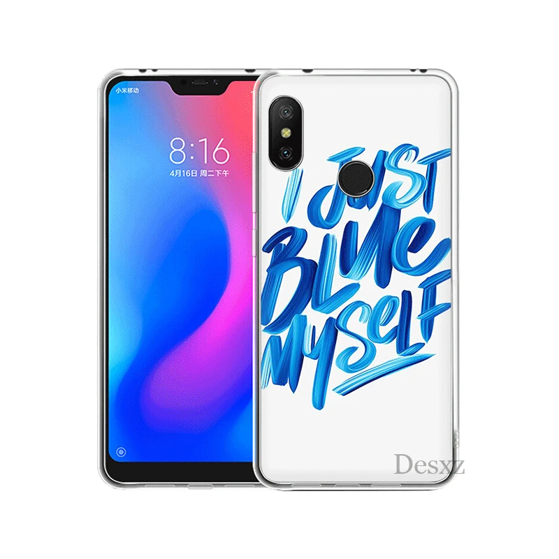 Чехол чехол для Xiaomi mi 5 5S 6 5X6X8 SE A1 A2 x 2S F1 Lite красивые слова Жесткий
