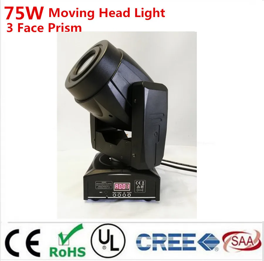 

8X mini 75W LED Moving Head 3 Face PrisSpot Stage Lighting DMX Channel Hi-Quality Hot Sales Prism Led Moving Light New Design