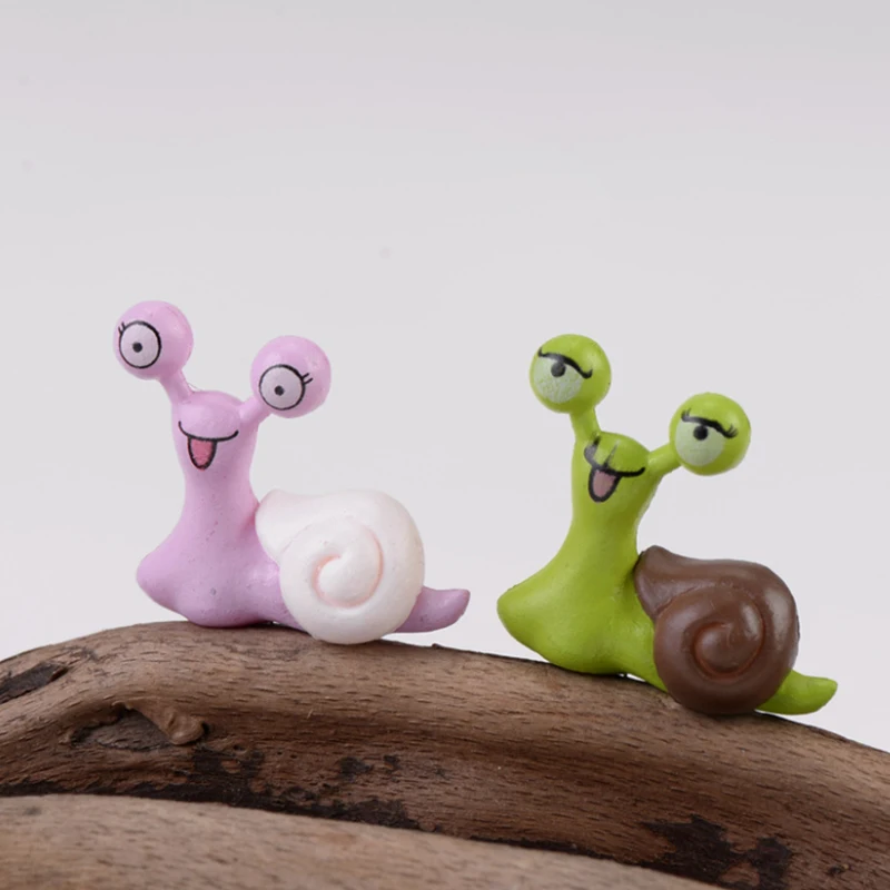 cute Snail gift lovely Snail kids birthday party gifts microlandscape