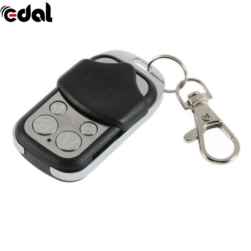 

1Pcs 433MHz Fixed Code Key Fobs Garage Door Electric Cloning Remote Control Portable