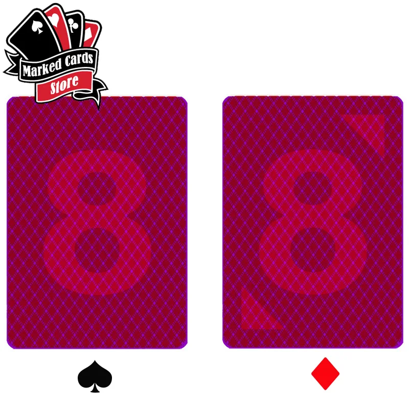Modiano Poker индекс магические покерные карты для Previate казино и покер игровой карты Cheat Peek индекс Размер покера