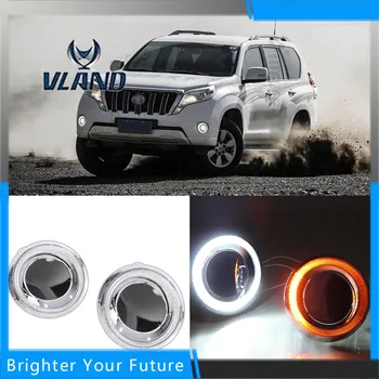 

LED Car Lights DRL Daytime Running Light Turn Light For TOYOTA LAND CRUISER PRADO FJ150 LC150 2014 2015