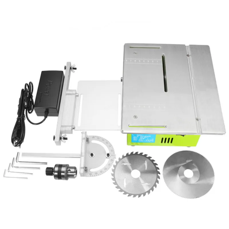 

DC 12-24V Mini Precision Table Saw DIY Wood Working Lathe Polisher Drilling Machine