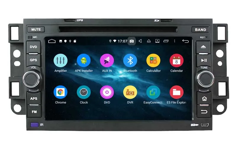 Perfect Android 9.0 car dvd gps for chevrolet  Aveo Epica Captiva car stereo player with gps navigation octa core 4+64G 1080P wifi RDS 7