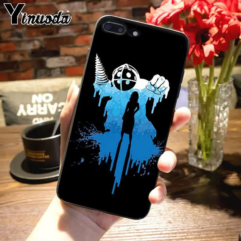 Yinuoda Bioshock infinite роскошный ТПУ резиновый чехол для телефона чехол для Apple iPhone 8 7 6 6S Plus X XS XR XS MAX 5 5S SE 5C Чехол