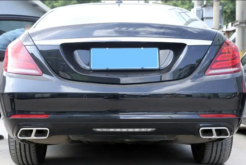 Наконечник Выхлопной Трубы для Mercedes Benz GLK/GL/S Class Модифицированная хромированная