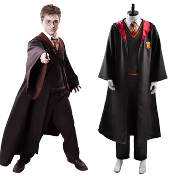

Hot! Ron Weasley School Uniform Carnival Cosplay Costume Robe Outfit