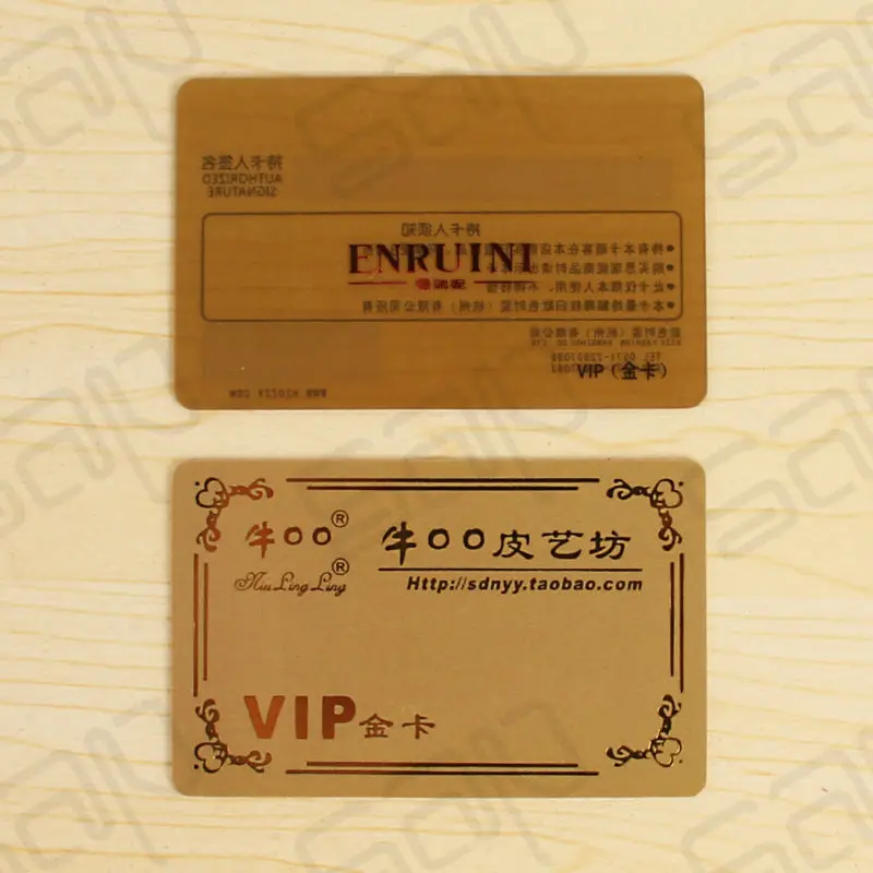 

Durable Plastic Credit Card Business Card Printing PVC Card MOQ 100 pieces per design (SAP-CBC001)