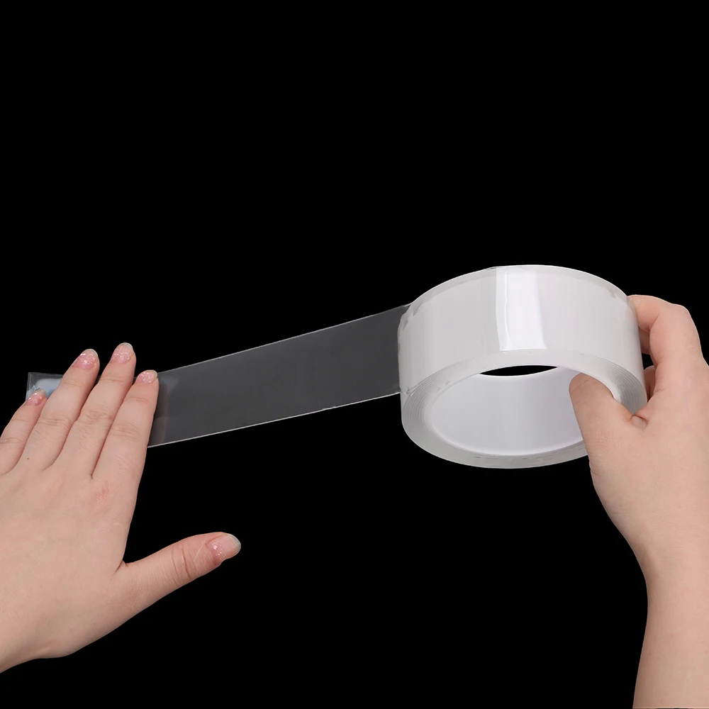 

YOSOLO Car Double Side Adhesive Tape Nano Glue Tape Transparent Sticker Multifunction Reusable Non Slip Car Stickers