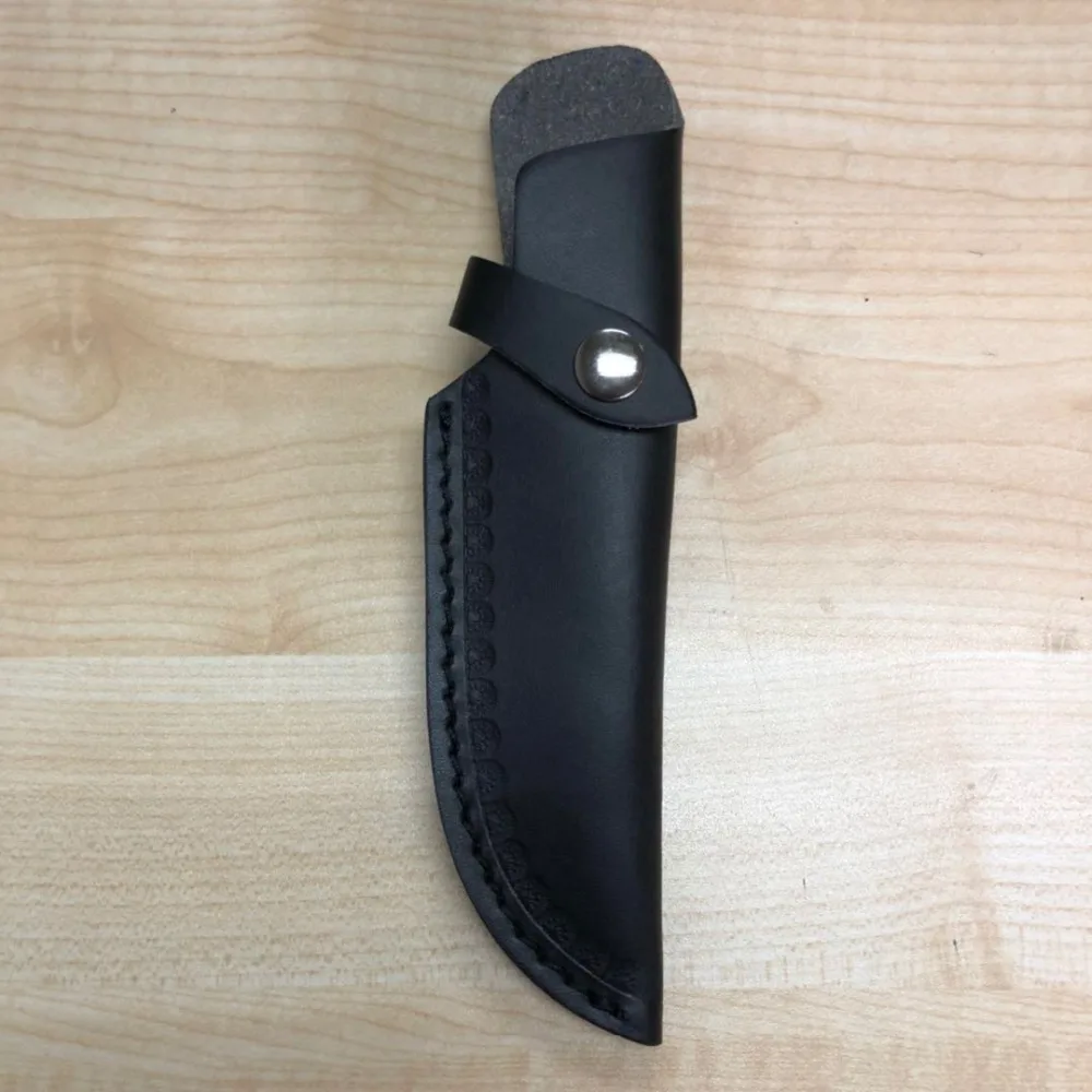 Высокое качество Forfar Охотничий Тактический складной нож Покрытие оболочки натуральная кожа портативный Открытый Инструменты