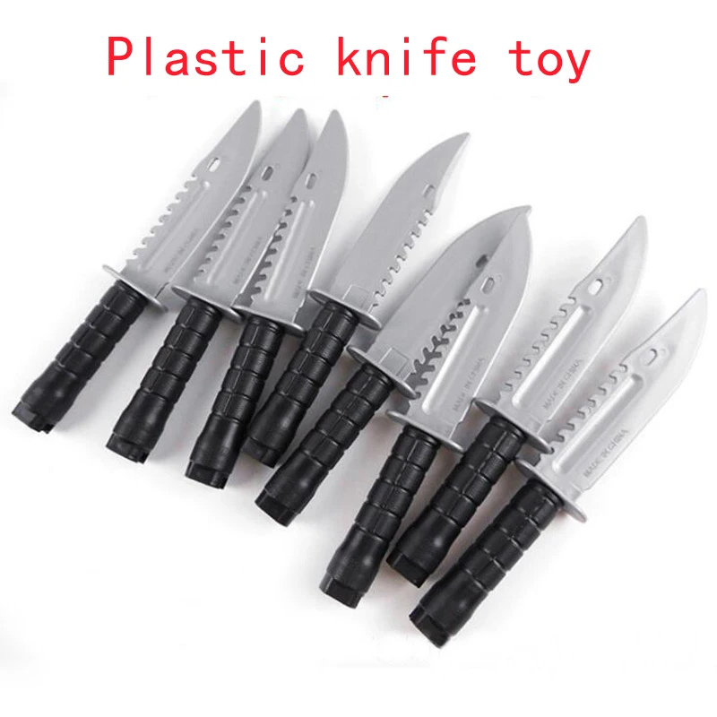 Пластиковый игрушечный нож, модель детского военного оборудования, реквизит для сцены, игрушки