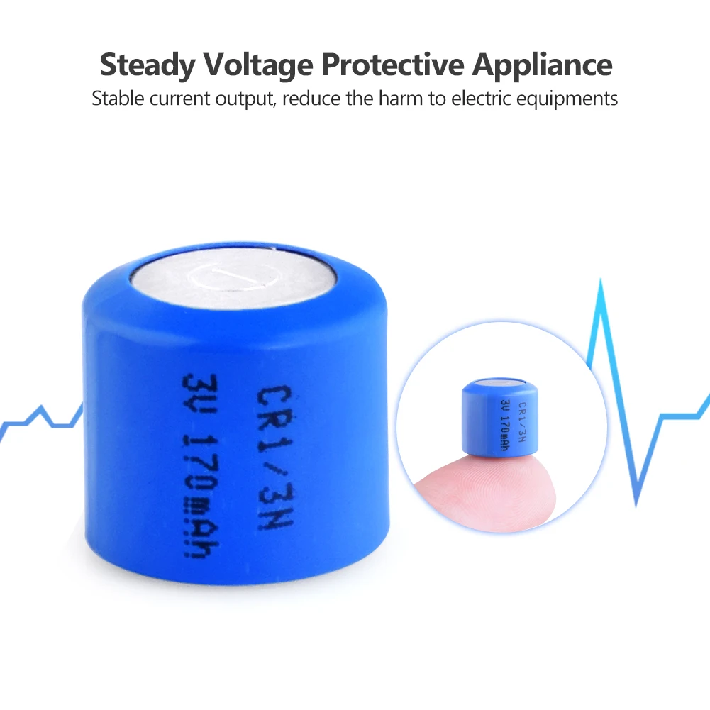 Вместо того, чтобы 2 шт. LR44 или AG13 батареи CR 1/3N основной литиевая батарея таблеточного типа для Батарея 3V Применение Камера Часы сотовый лазерные указки