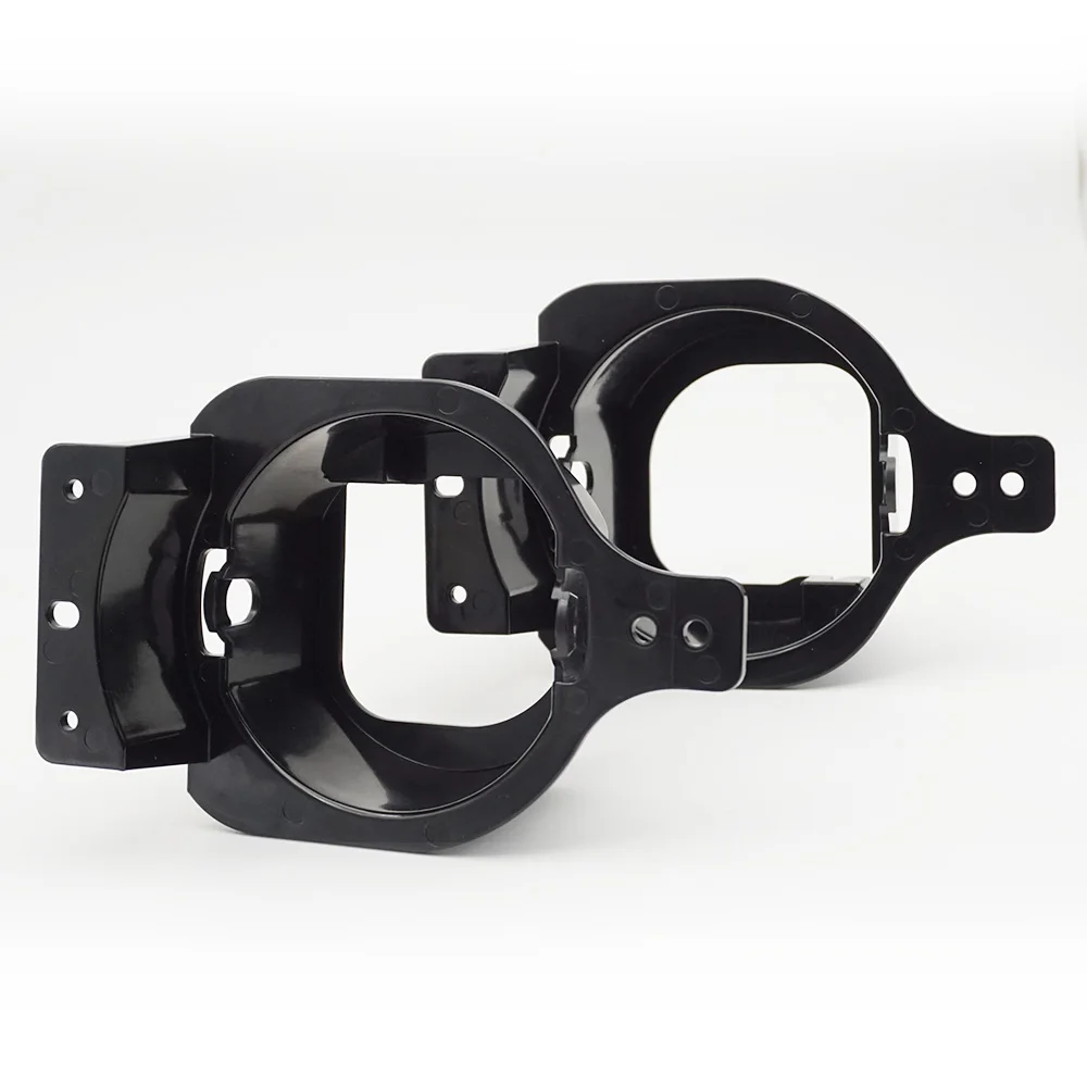 

4 inch fog light led with angle eyes white halo Led Fog lamp Mount Brackets for 2018 Jeep Wrangler JL Chrysler Cruiser
