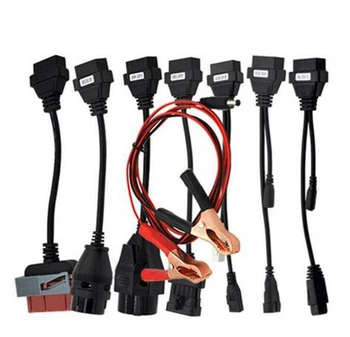 

Cables For tcs CDP Pro plus OBD2 OBDII Cars match wow snooper multidiag pro+ Full set 8 Car Cables for VD DS150E CDP for scanner