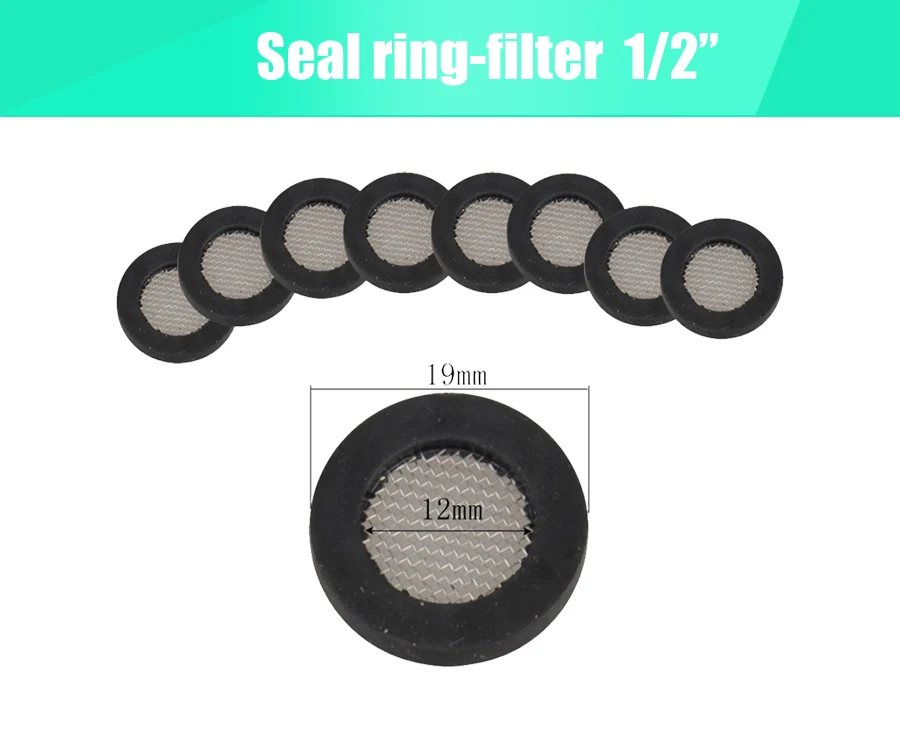 YIXISI 90 Stuks Zeefafdichting O-ring Set, Mesh Rubberen Ringen