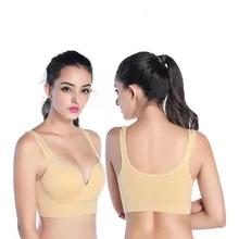 Сексуальный бюстгальтер бесшовные Беспроводной нижнее белье Для женщин девушки Спортивные Бюстгальтеры Высокое качество полный охват бюстгальтер Фитнес Running жилет майка