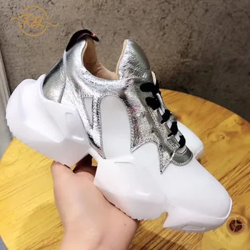 

RY-RELAA women sneakers 2018 luxury brand leather women's shoes luxury shoes female designer off white shoes zapatos de mujer