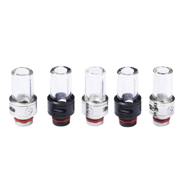 

Digiflavor Siren 2 V2/wismec amor NS pro/eleaf Melo 4 drip tip narrow bore glass resin 510 drip tip Replacement
