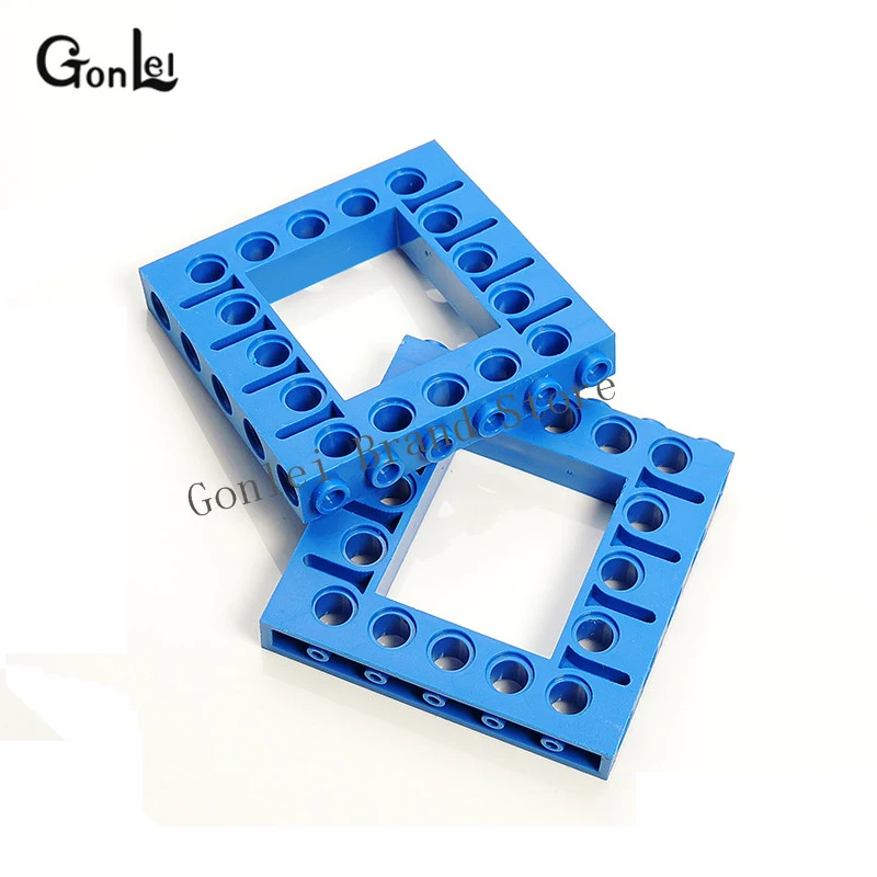 

5Pcs/Lot Technic Parts Brick 5 x 5 Open Center Beam Frame Square Brick Building Blocks DIY Toys Compatible with legoes Techinc