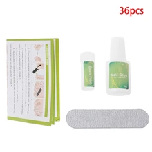 12/24/36 шт/бутылка вросшие ногти для ног "францзуский маникюр" выпрямление волос клип коррекция паронихии изогнутые, забота о ногах, инструмент для ног "францзуский маникюр" выпрямление волос клип