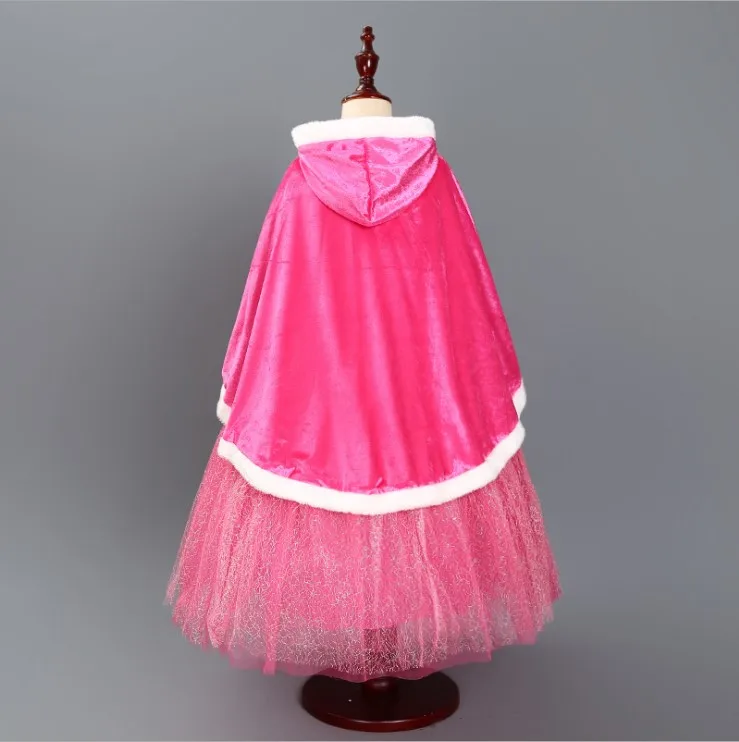 Платье принцессы Золушки для девочек детский праздничный костюм бабочки платья для девочек на день рождения красивые платья для маскарада на Рождество/Хэллоуин - Цвет: capa