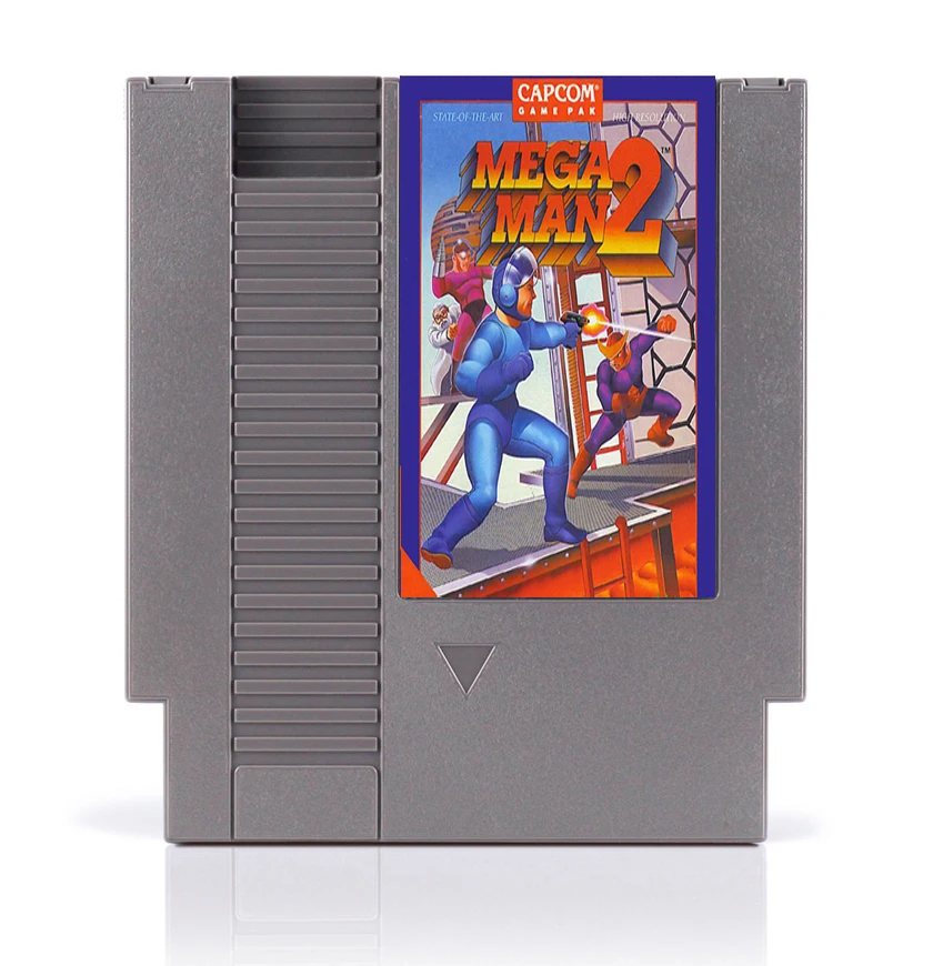 

Mega Man 2 Top Quality 72 Pins 8 bit Game Cartridge Drop Shipping!