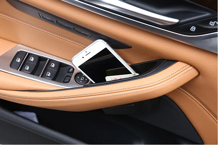 Для BMW новые 5 серии G30 пластиковые двери автомобиля коробка для хранения телефона лоток аксессуары