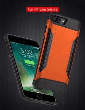 

Ultra Thin Backup Power Bank Pack Case For iPhone 6 6S 7 8 Back Clip Battery Charger Case For iPhone 6 6S 7 8 Plus
