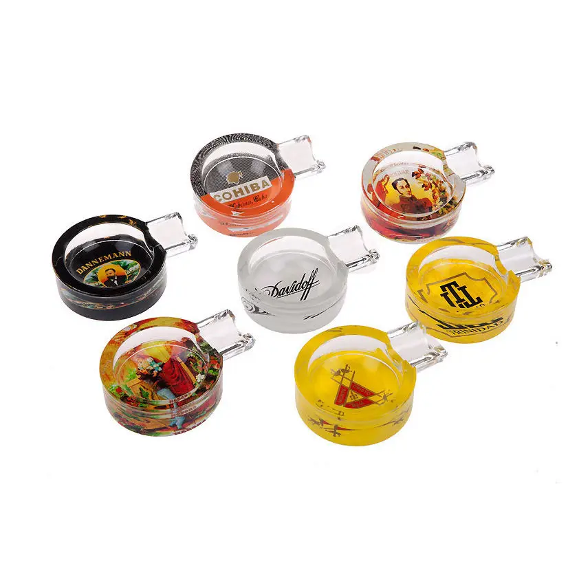 

Cohiba Crystal Glass Cigar Cigarette Ashtray