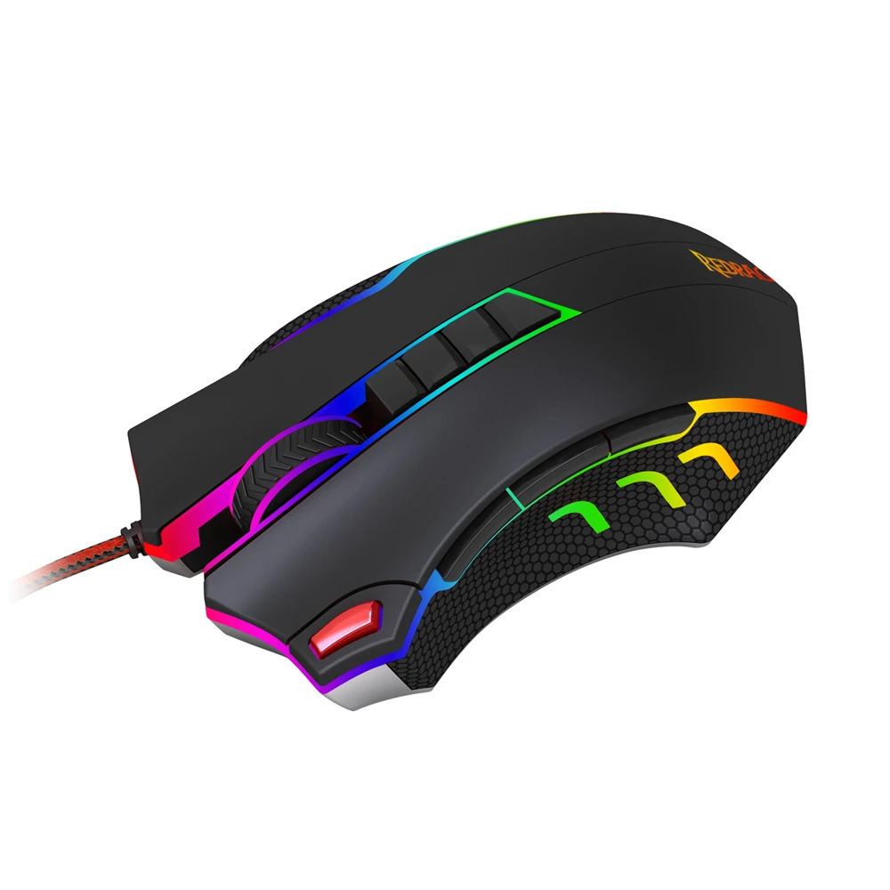 Лазерная игровая мышь Redragon M802 24000 DPI 10 программируемых кнопок|Мыши| |