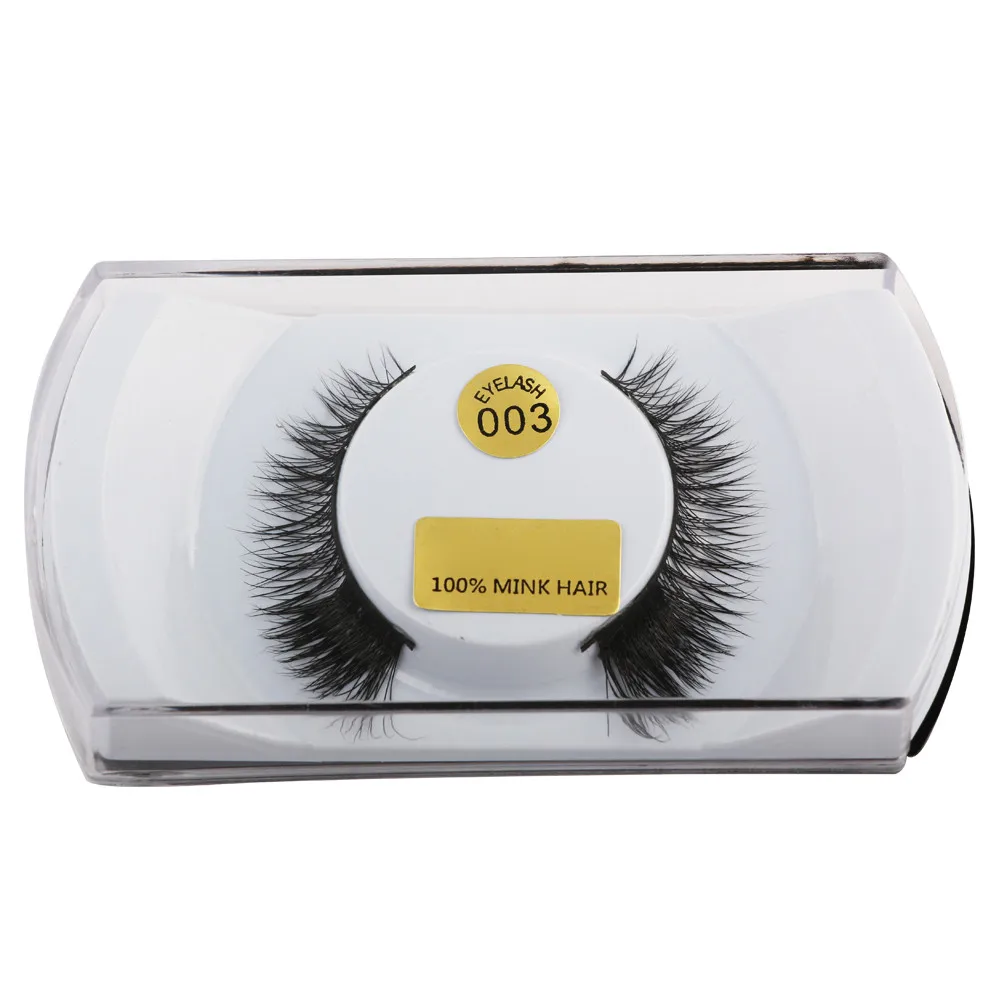 

3D Lashes Mink Natural Thick False Fake Eyelashes Eye Lashes Makeup Extensions Eyelashes Extension Tools c1004