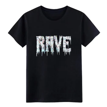 

Men's Holo Rave t shirt Print 100% cotton O-Neck Letters Sunlight Authentic Summer Style Family shirt