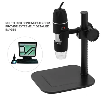 

50Xto500X Digital Microscope Microscopio Digital Trinocular Mikroskop Digital Para 8 LED Electronica Soldering USB Microscope