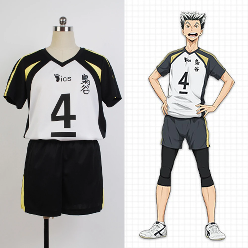 Фукуродани Академия Униформа Bokuto Koutarou команда haikyuu Cosplay костюм Джерси Спортивная