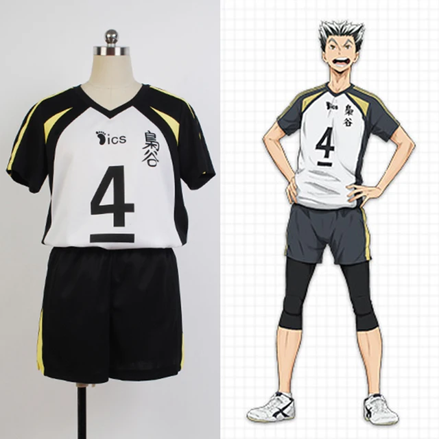US $26.40 Fukurodani Academy Uniform Bokuto Koutarou Team haikyuu Cosplay Costume Jersey Sports Wear Uniform 