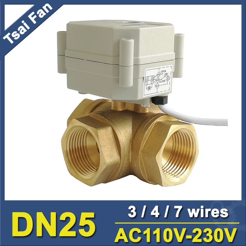 tsai-ventilador-valvula-motorizada-tf25-bh3-c-3-vias-t-l-tipo-bronze-1-dndn25-valvula-horizontal-ac110v-230v-3-4-7-fios-para-controle-de-fluxo