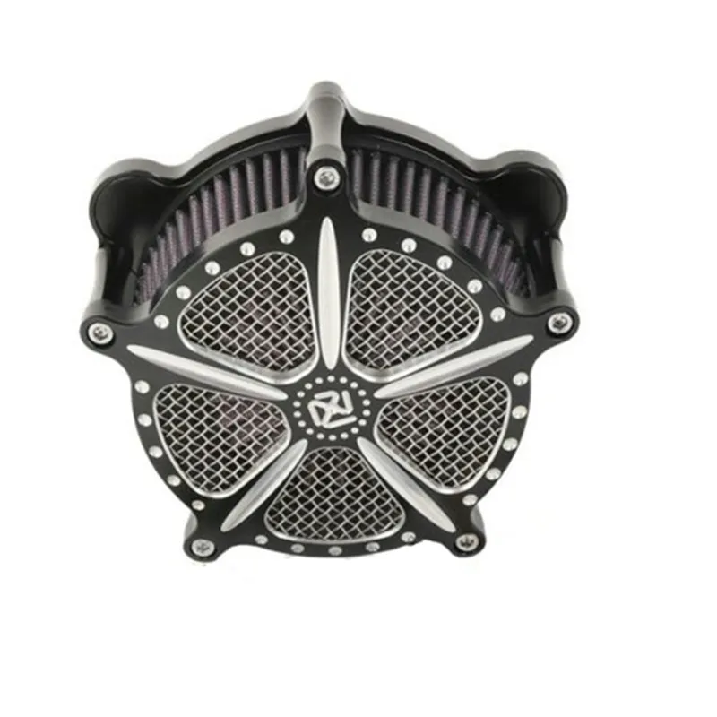

Motorcycle Air Cleaner Intake Filter For Harley Dyna Street Electra Glide Fatboy 11-12 FLSTSE 13-14 FXSBSE