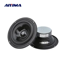 AIYIMA 2 шт. 5 дюймов аудио портативный звуковой динамик s колонка 4 Ом 40 Вт 25 ядер мини-динамик домашний кинотеатр музыка громкий динамик