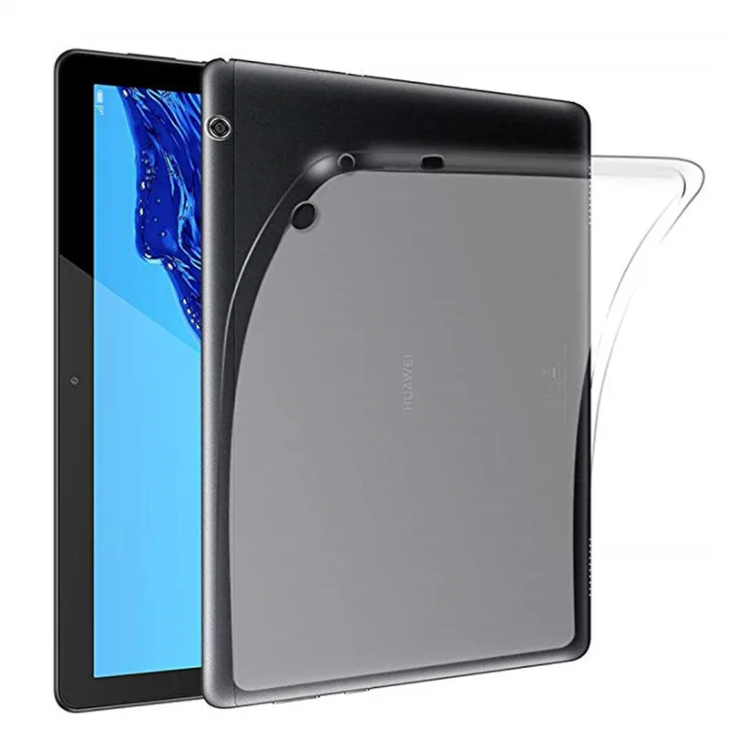 

For Huawei MediaPad T5 10 AGS2-L09 Case Silicon Soft TPU Case For Huawei MediaPad T5 10 Wi-Fi AGS2-W09 AGS2-W19 Back Cover
