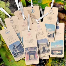 1 шт. креативная Закладка оптом китайские десять известных школьные закладки 10/набор