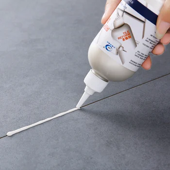 

280ml Whitener Tile Grout Crack Sealer Floor Repair Reform Waterproof Mouldproof Gapfilling Wall Toilet Gap Gaulk Repair Tool
