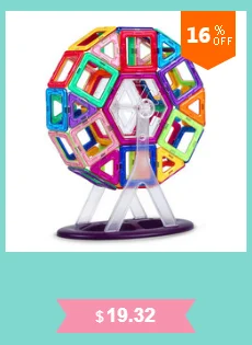 Магнитный конструктор стандартного размера, детские развивающие игрушки из АБС-пластика, креативные кубики, магнитные строительные блоки