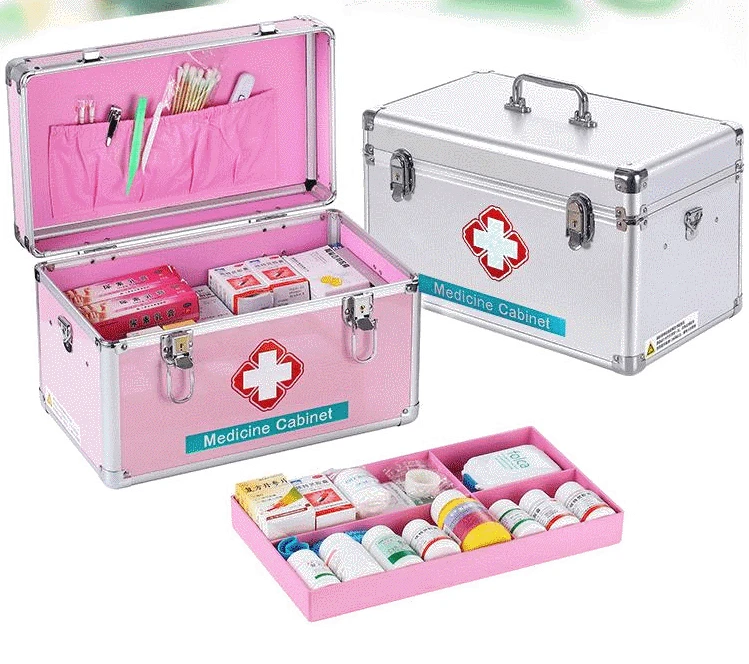 10 Inch 16 Inch Aluminum Home Medical Kit Multi Storey Hospital