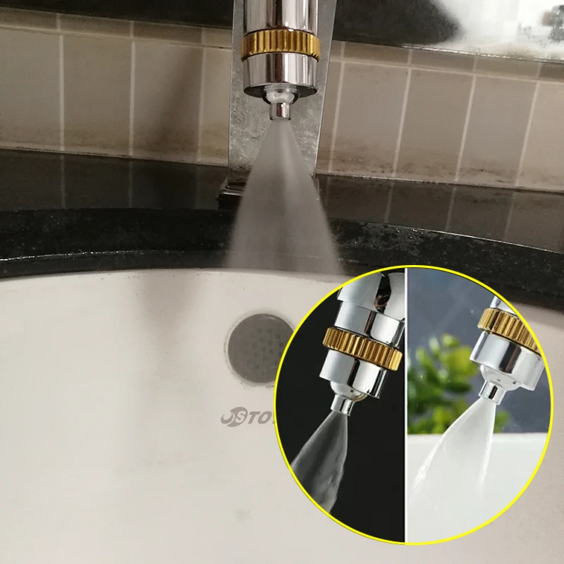 Экономия воды насадка для распылителя кухонные аксессуары поворотный на 360