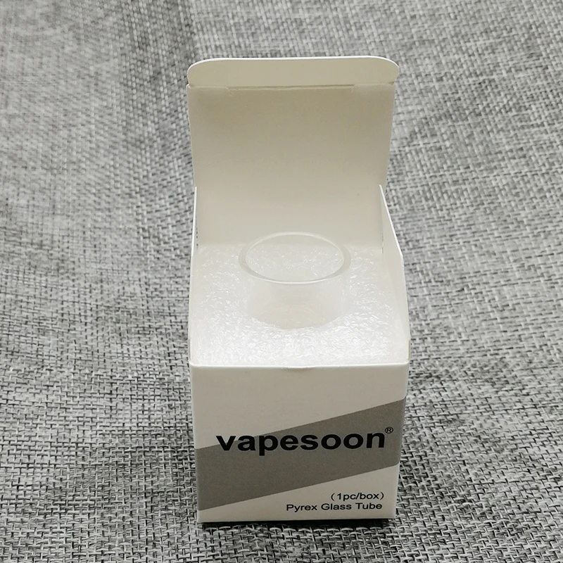 

4pcs vapesoon Replacement Pyrex Glass Tube Fit for KangerTech GeniTank Mega Clear Atomizer Series 3.8ml Tank